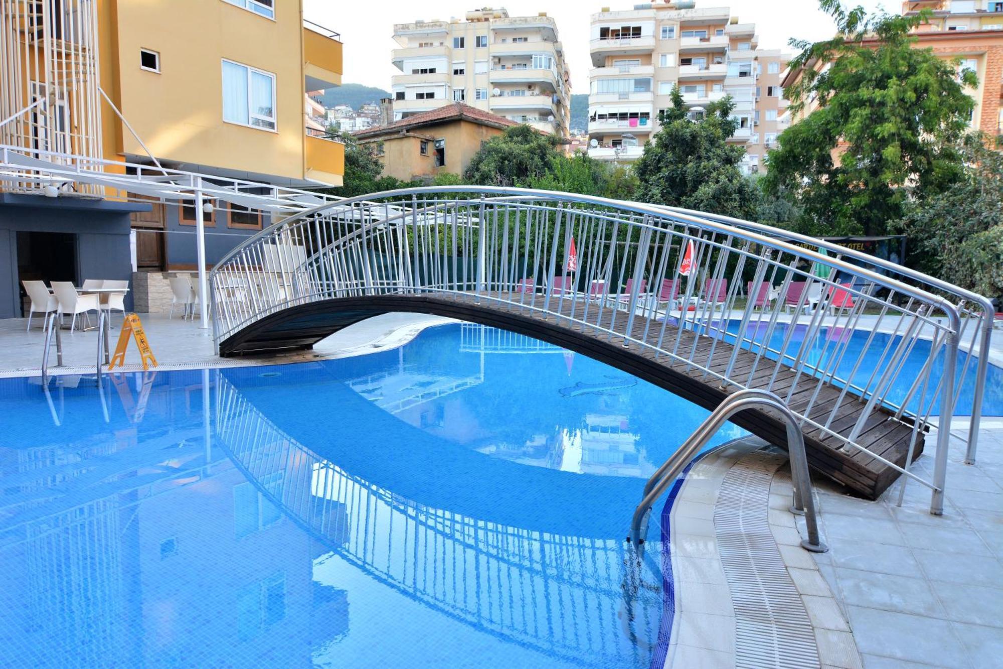 Rose Garden Apart Hotel Alanya Exterior foto